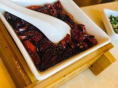 现炸辣椒油-阳坊胜利涮羊肉(阳坊老店)
