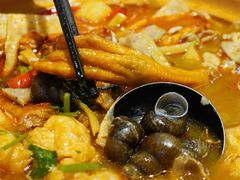 原味螺蛳鸭脚煲-老表记广西宵夜螺蛳鸭脚煲(西大店)