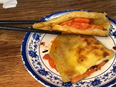 葱油蛋饼-老客满蛋饼(双塔市集店)