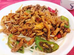 青椒炒鹅肠-蛇平饭店(明园路店)