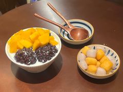 芒果椰汁黑糯米-小团圆糖水铺(襄阳南路店)