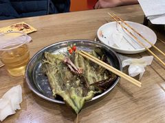 蒜香全茄-宝记烧烤·碳锅羊肉·羊蝎子火锅·夜食社(文体路创始店)