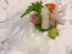 日本鱿鱼刺身-希望日本料理(保利香槟花园店)