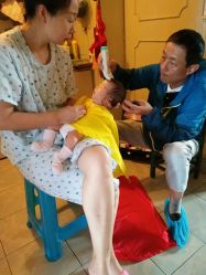 -龙文宝贝上门婴儿理发满月剃胎毛(总店)