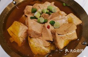 Stewed Tofu in Large Pot