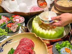 -得意咚瓜·顺德鱼生·冬瓜盅火锅