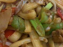 五花肉炒刀削面-韩师傅老大同刀削面(北苑路店)