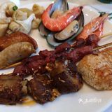 丰盛的工作餐