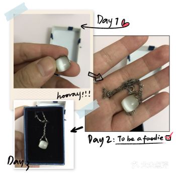 情人节礼物，灵动的猫眼石项链。首饰36