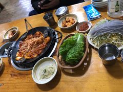 混合辣炒黑猪肉-城山辣炒黑猪肉