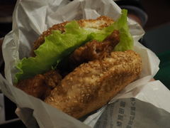 中式炸鸡汉堡-幸运小丑汉堡(Bay Area本店)