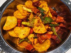 干锅土豆片-尹兰楼西北风情餐厅(嘉定店)