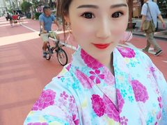 -东京都浅草樱花和服租赁店