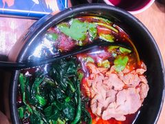 香辣汤雪花肥牛面-和府捞面(东直门银座店)