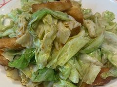 馕炒莲花白-撒拉花儿·新疆菜·清真(太阳宫店)