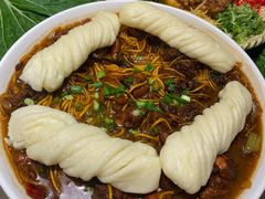 小鸡蘑菇粉-嘎吧锅私家菜馆(新村十区店)