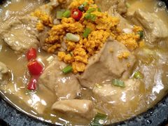 石锅海胆豆腐-日月昇海鲜码头(开发区五彩城店)