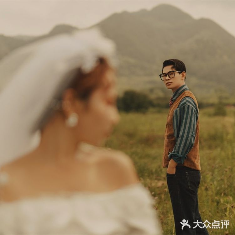 被父母夸爆的复古民国风婚纱照