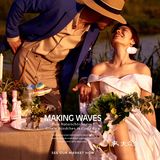 于夏日私奔，电影感森系婚纱照，浪漫出逃