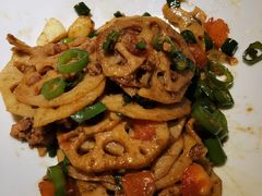 绿茶小炒藕-绿茶餐厅(西单老佛爷店)