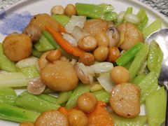 碧绿果仁炒元贝-北园酒家(小北路店)