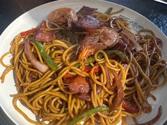 海鲜意大利面-四斤烤肉(东戴河孟家店)