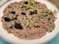 黑松露蒸土豬肉餅-尚膳苑私房菜