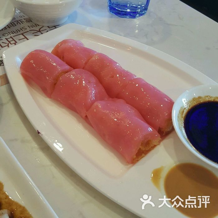 喜喜港式茶餐厅红米虾肠粉图片 - 第1张