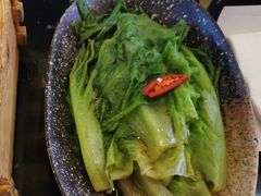 白灼生菜-西关味(大卫城店)