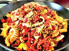 油泼腰花-重庆歪嘴鱼庄(济南模具厂宿舍店)