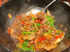 现炒黄牛肉-小隐人家(乐松店)