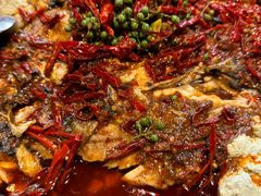 -探鱼·鲜青椒爽麻烤鱼(银泰城店)