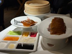 烤鸭皮沾白糖吃-四季民福烤鸭店(前门大栅栏店)