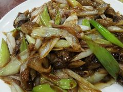 葱爆海参-叶存利海鲜大馅饺子(东戴河止锚湾店)