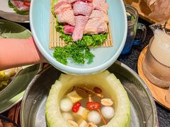 -得意咚瓜·顺德鱼生·冬瓜盅火锅