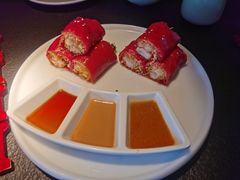 红米脆皮鲜虾肠-蝴蝶里·粤菜·点心(滨江龙湖店)