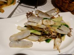 竹蛏炒鸭舌-湖庭壹品鸭王·传统北京烤鸭·别墅私房菜·庭院宵夜(江宁店)