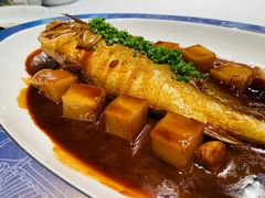 自制年糕烧深海大黄鱼-逸道(益丰·外滩源店)