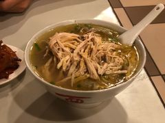 鸡丝鸡肫面-民间老鸡汤面馆(中山北路店)