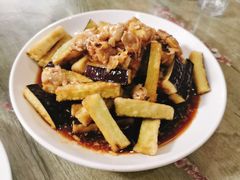 蛤蜊肉拌茄子-华春餐馆(鱼山路店)