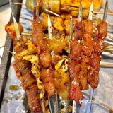 杭州西湖边东北烤串！人生建议：吃货币吃！！