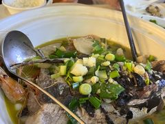 鱼头炖芋艿-邵老爹老杭州白斩鸡·家常菜(建国北路店)