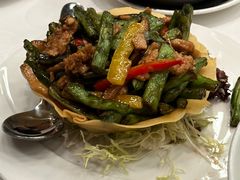 罗勒素猪肉四季豆-晶荷轩(香港迪士尼乐园酒店)