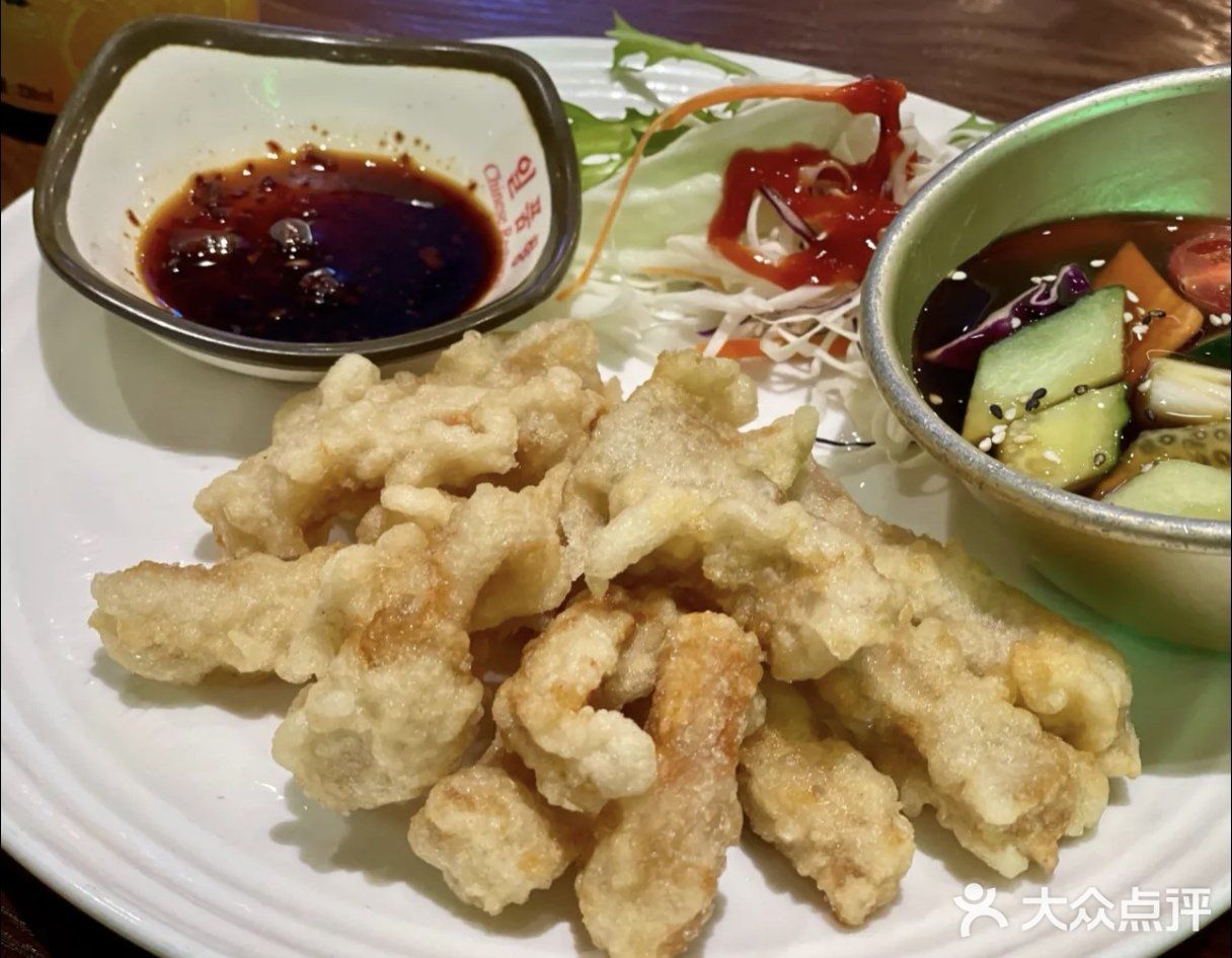 味道比海鲜炸酱面要清淡一点