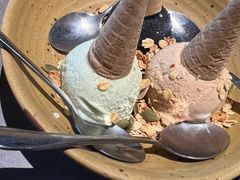三色罗勒冰淇淋-罗勒家·养生火锅· Bistro(大望路店)