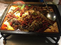 -探鱼·鲜青椒爽麻烤鱼(广州花都来又来店)