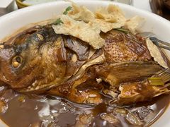 松花湖鱼头泡饼-便宜坊烤鸭店(科创店)