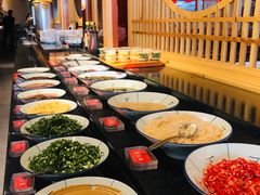 自助调料区-老版火锅(半坡店)