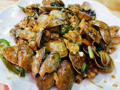 紫苏豉汁炒花甲-南记食粥坊·宵夜大排档(南桂店)