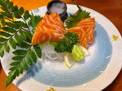三文鱼刺身-鳗鱼家·深夜食堂(军博店)